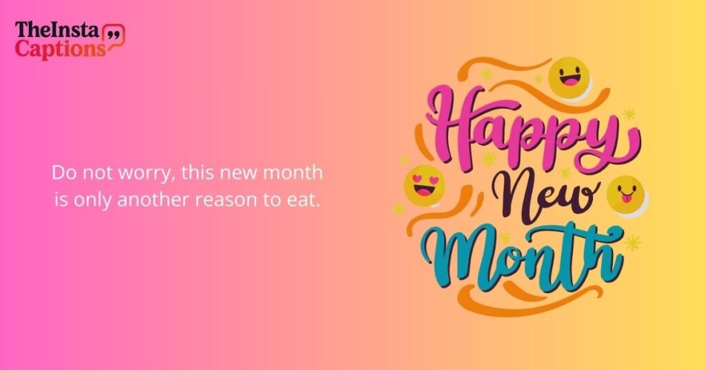 Funny New Month Quotes