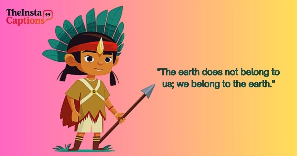 Native American Quotes About Nature