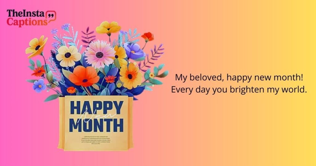 New Month Quotes for My Love