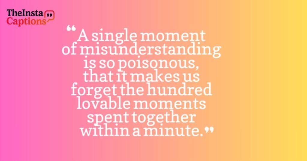 disappointment friendship misunderstanding quotes