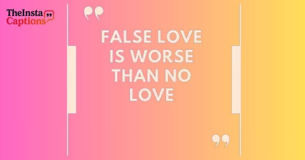 fake relationship quotes in english