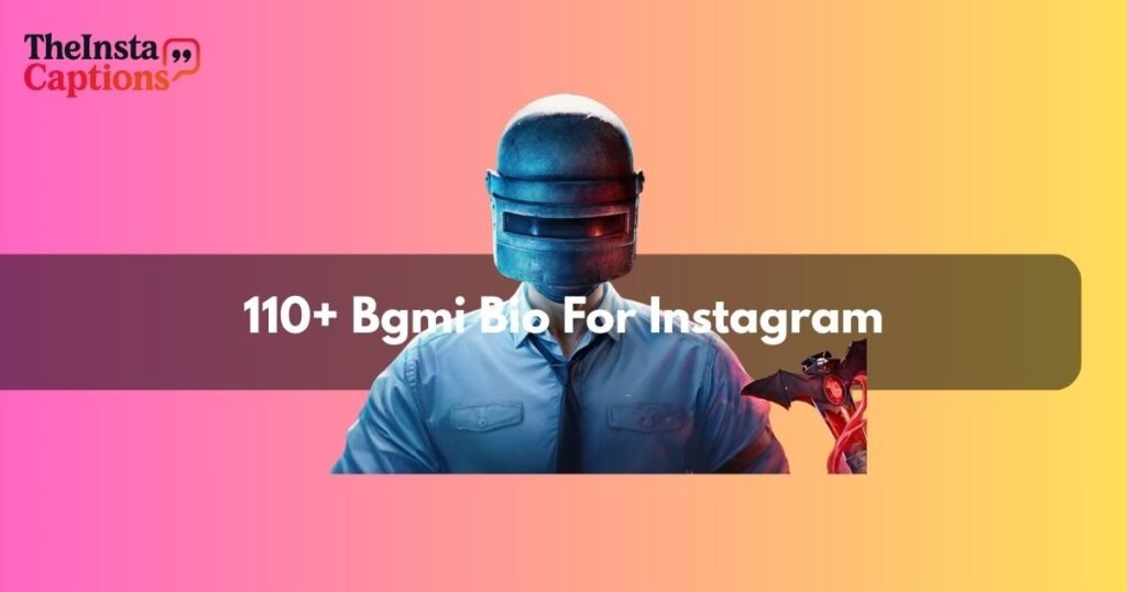 bgmi bio for instagram