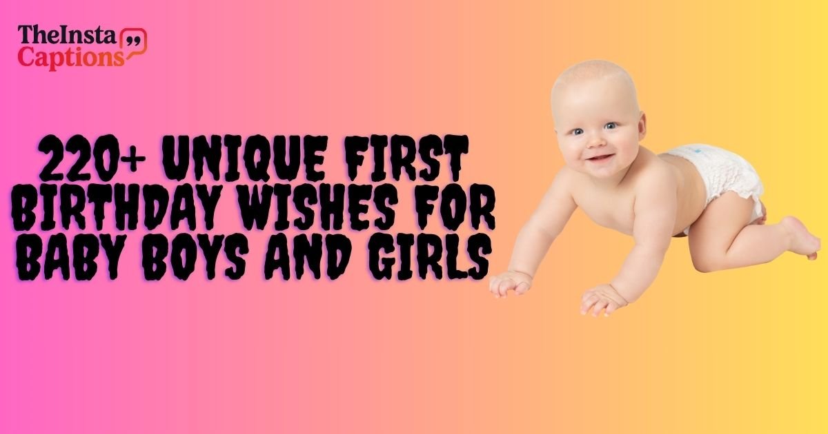 First Birthday Wishes