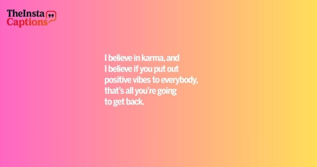 Witty Karma Quotes for the Thoughtful