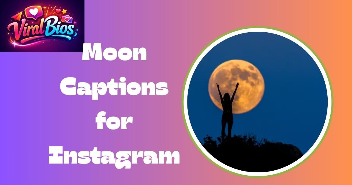 Moon Captions for Instagram