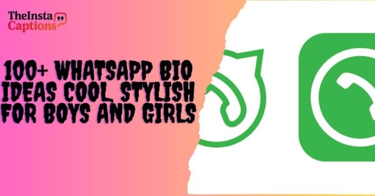 WhatsApp Bio Ideas