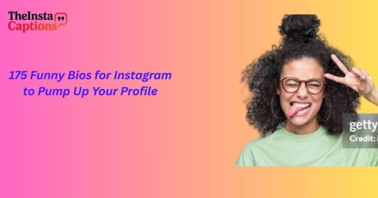 Funny Bios for Instagram